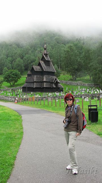 Norwegia (2397).JPG - Norwegia - kościół słupowy w Borgund